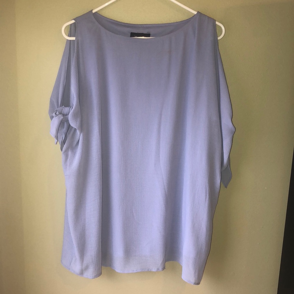 Lavender lightweight tank top with cami